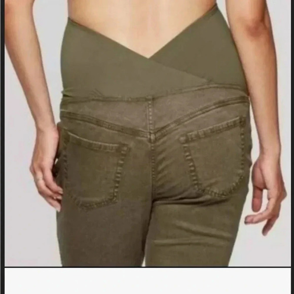 ISABEL STRAIGHT RECTO MATERNITY PANTS - Picture 2 of 11